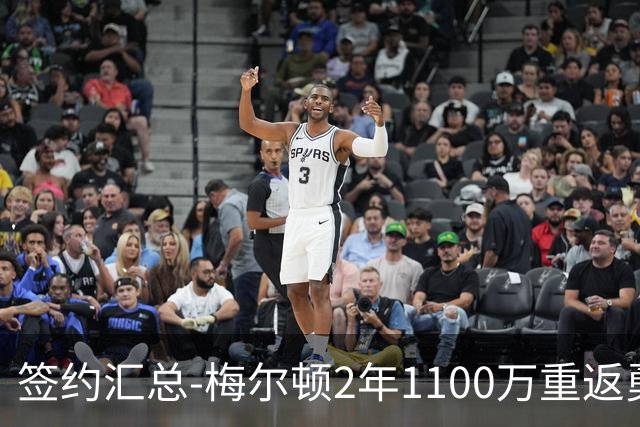 签约汇总-梅尔顿2年1100万重返勇士 哈里斯加盟马刺
